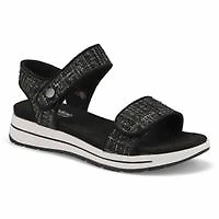 Women's  Waverley 01 Vegan Wedge Sandal - Black Ko