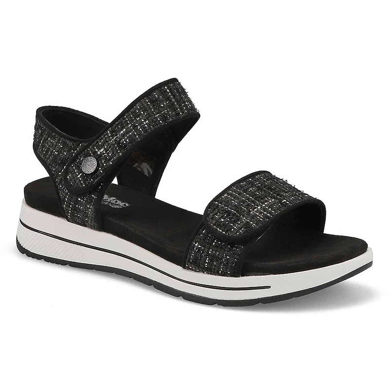 Women's  Waverley 01 Vegan Wedge Sandal - Black Ko