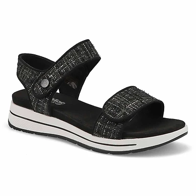 Women's  Waverley 01 Vegan Wedge Sandal - Black Ko