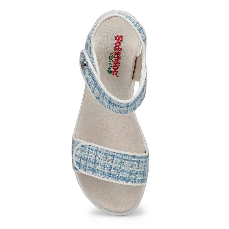 Sandale vgane talon compens WAVERLEY 01