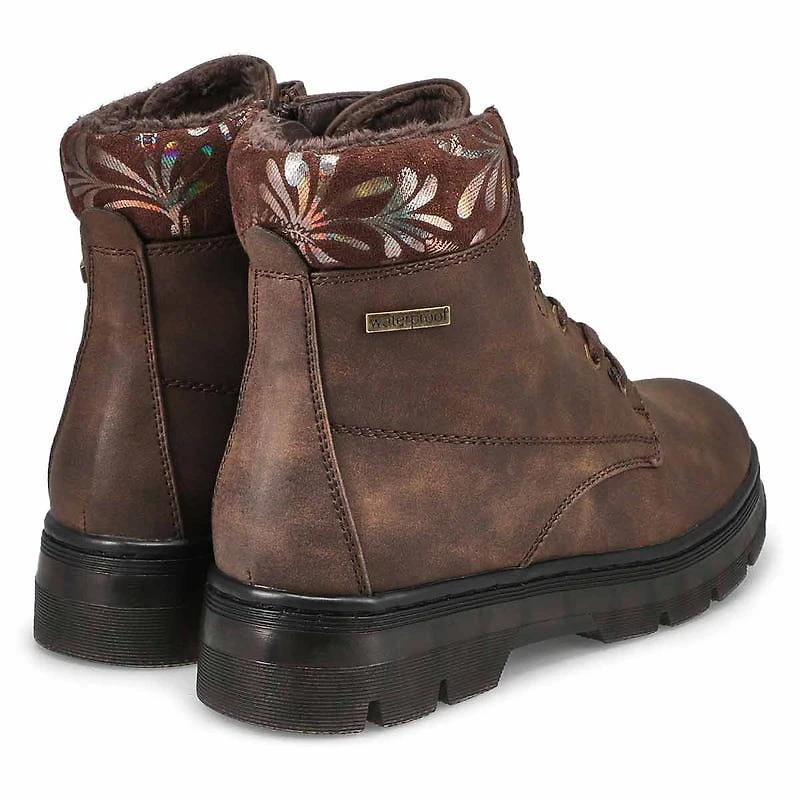 Botte vgane impermable WEDNESDAY 02, noir, femme