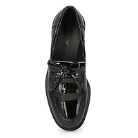 Women's Wendy Tailored Slipon Shawl Loafer - Black