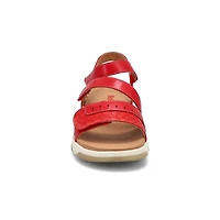 Women's Wensy 01 Vegan Sandal - Red Combi