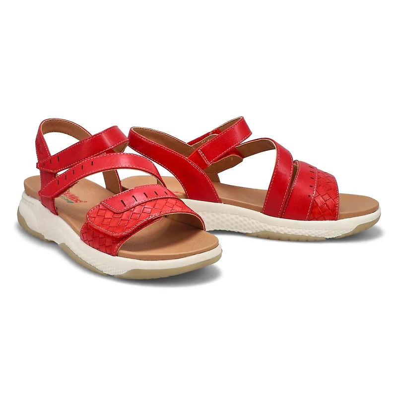Women's Wensy 01 Vegan Sandal - Red Combi