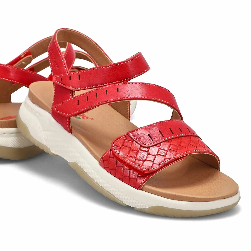 Women's Wensy 01 Vegan Sandal - Red Combi