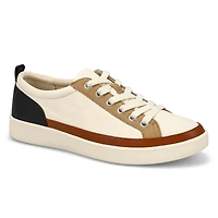 omen's Winny Lace Up Casual Sneaker - Gold