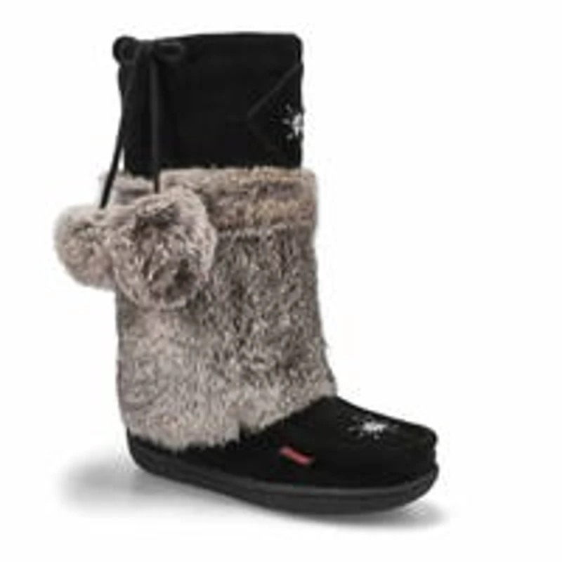 SoftMocs imperméables WINTER NISKA 2, noir/noir, f