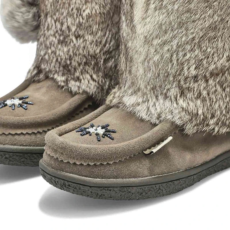 SoftMocs impermables WINTER NISKA 2, gris, femmes