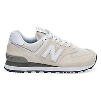 Women's 574 Lace Up Sneaker - Black/White