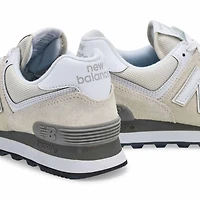 Women's 574 Lace Up Sneaker - Black/White