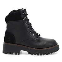 Women's  Zephyr Waterproof Winter Combat Boot - Bl
