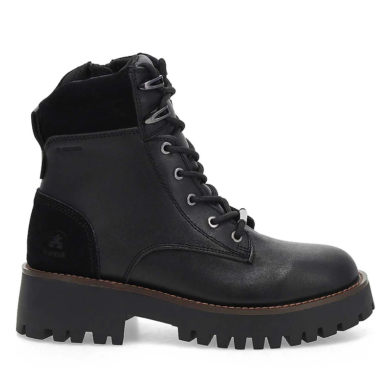 Women's  Zephyr Waterproof Winter Combat Boot - Bl