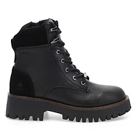 Women's  Zephyr Waterproof Winter Combat Boot - Bl