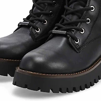 Women's  Zephyr Waterproof Winter Combat Boot - Bl