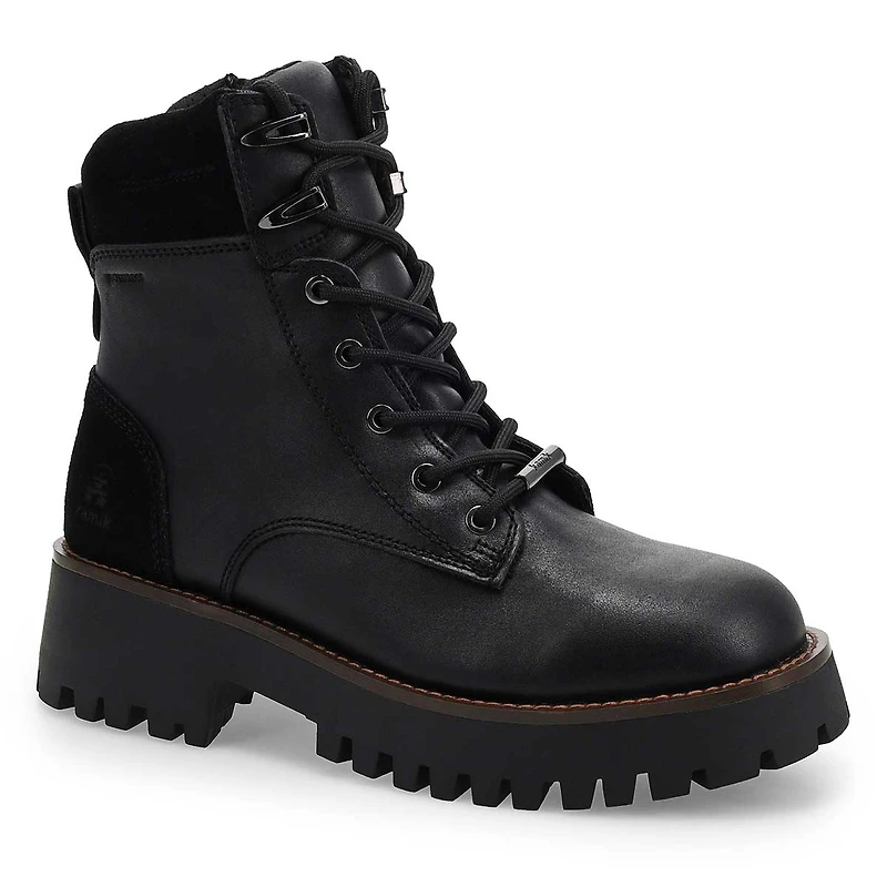 Women's  Zephyr Waterproof Winter Combat Boot - Bl