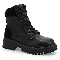 Women's  Zephyr Waterproof Winter Combat Boot - Bl