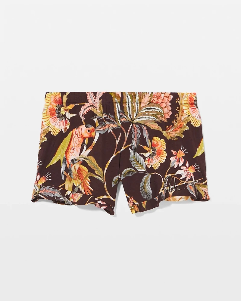 Ruffle Pajama Shorts