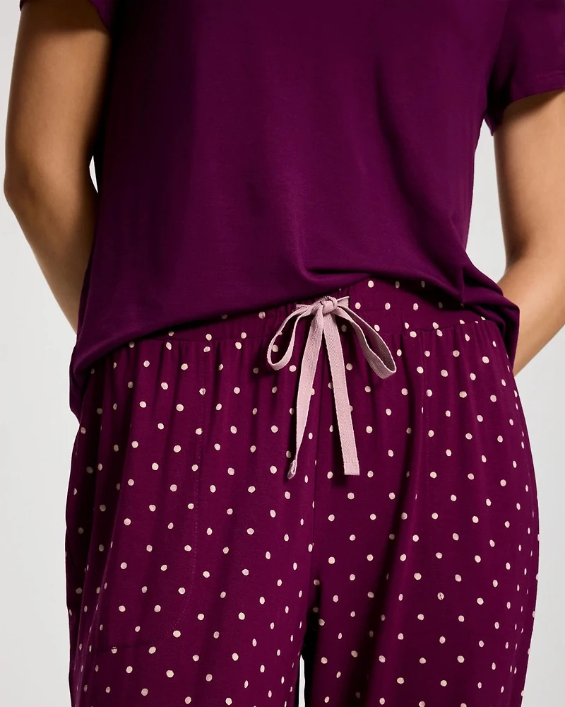 Banded Ankle Pajama Pant