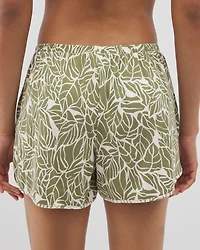 Printed Pajama Short
