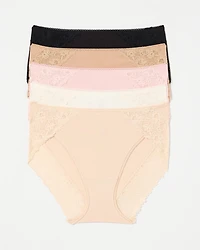 High-Leg with Perfect Lace Panty 5-Pack