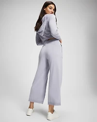 Cotton Sweater Crop Pant