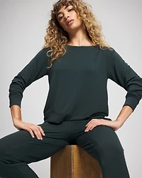 Long-Sleeve Pajama Top