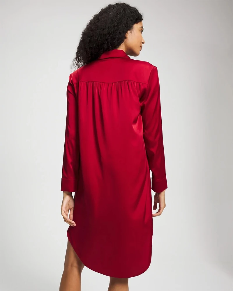 Long-Sleeve Sleep Shirt
