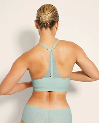 Racerback Bralette with Lace Back