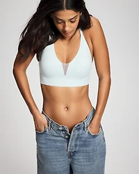 Racerback Mesh Bralette