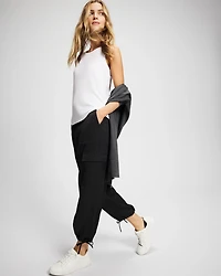 Satin Relaxed Cargo Pant