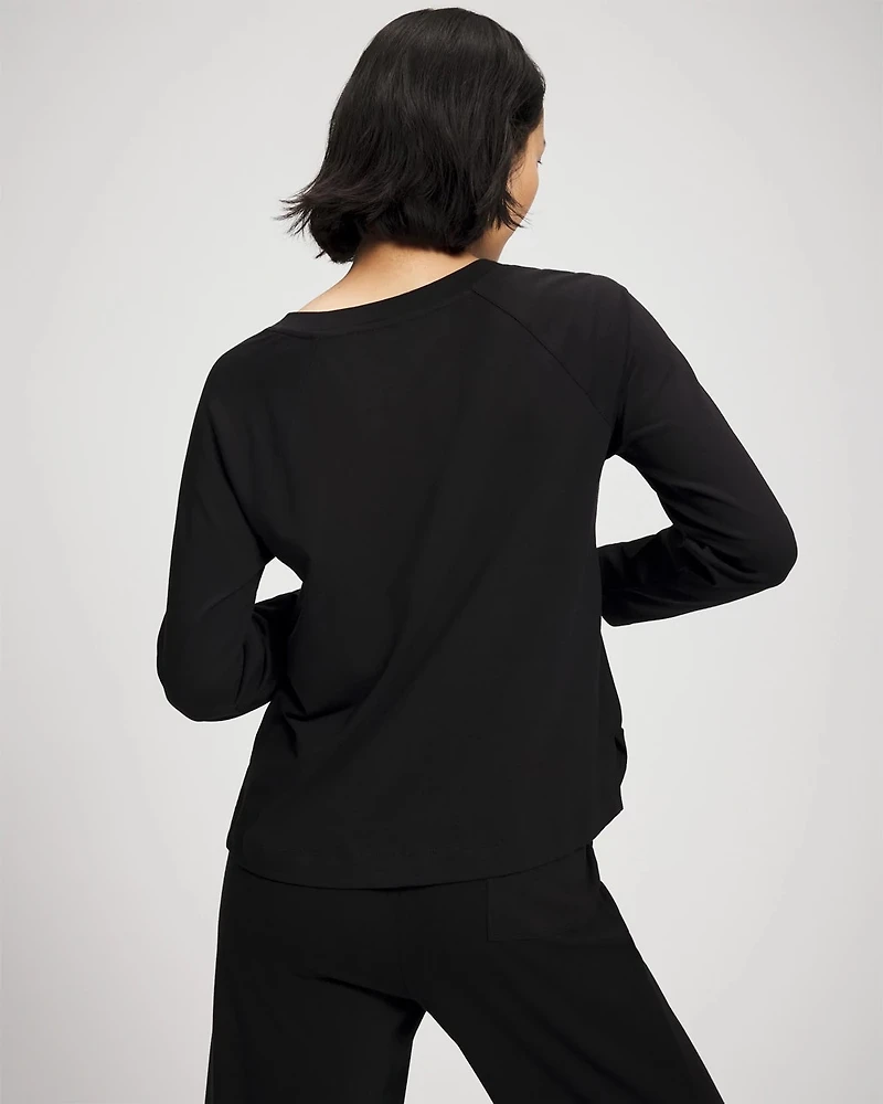 Most Loved Cotton Long Sleeve Pajama Tee
