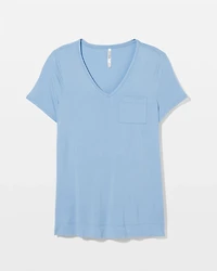 Short Sleeve Pajama Tunic Tee