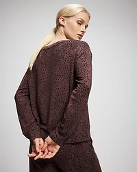 Long-Sleeve Pajama Top