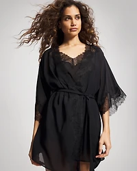 Silk Chiffon Robe
