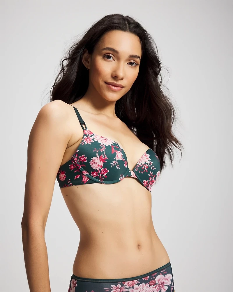 Push-Up Plunge Bra