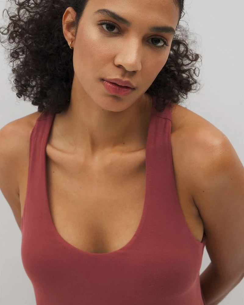Soft Jersey Racerback Bra Tank