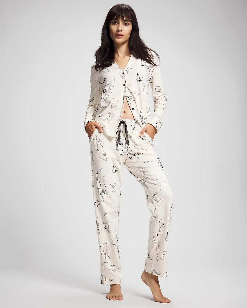 Ankle Pajama Pant