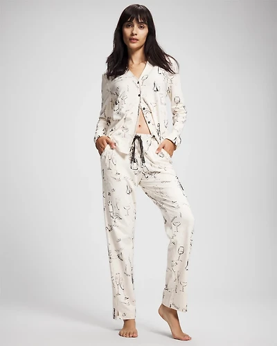 Ankle Pajama Pant