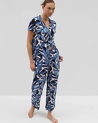 Printed Pajama Pants