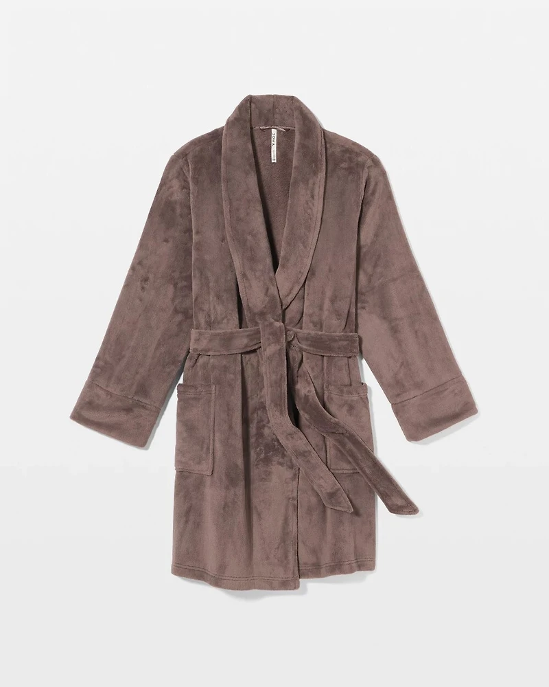 Plush Short Robe