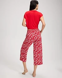 Cropped Pajama Pants