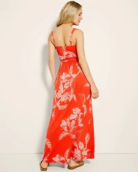 Twist Bodice Maxi Bra Dress