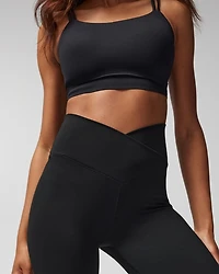 High-Waist Crossover Leggings