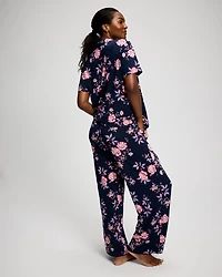 Printed Pajama Pants