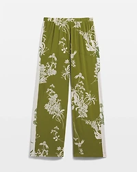Wide-Leg Ankle Pajama Pants