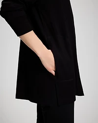 Ultra Soft Relaxed Open-Front Wrap