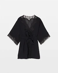 Silk Chiffon Robe