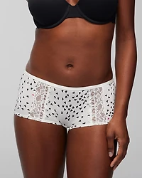 Boyshort Panty with Enchanting Lace