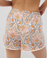 Printed Pajama Short