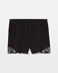 Lace Trim Shorts